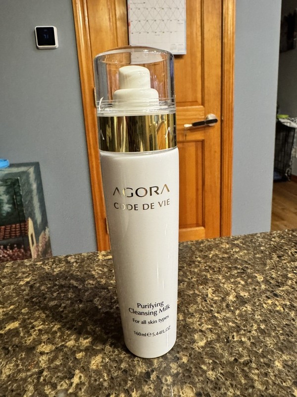 NEW, AGORA Code de Vie Facial Cleansing Milk for Face, 5.44  FL OZ