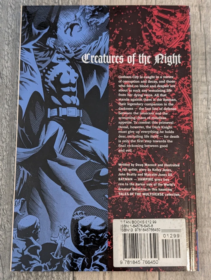 Batman Vampire: Tales of The Multiverse - Graphic Novel DC Comics - Excellent - Изображение 2 из 4