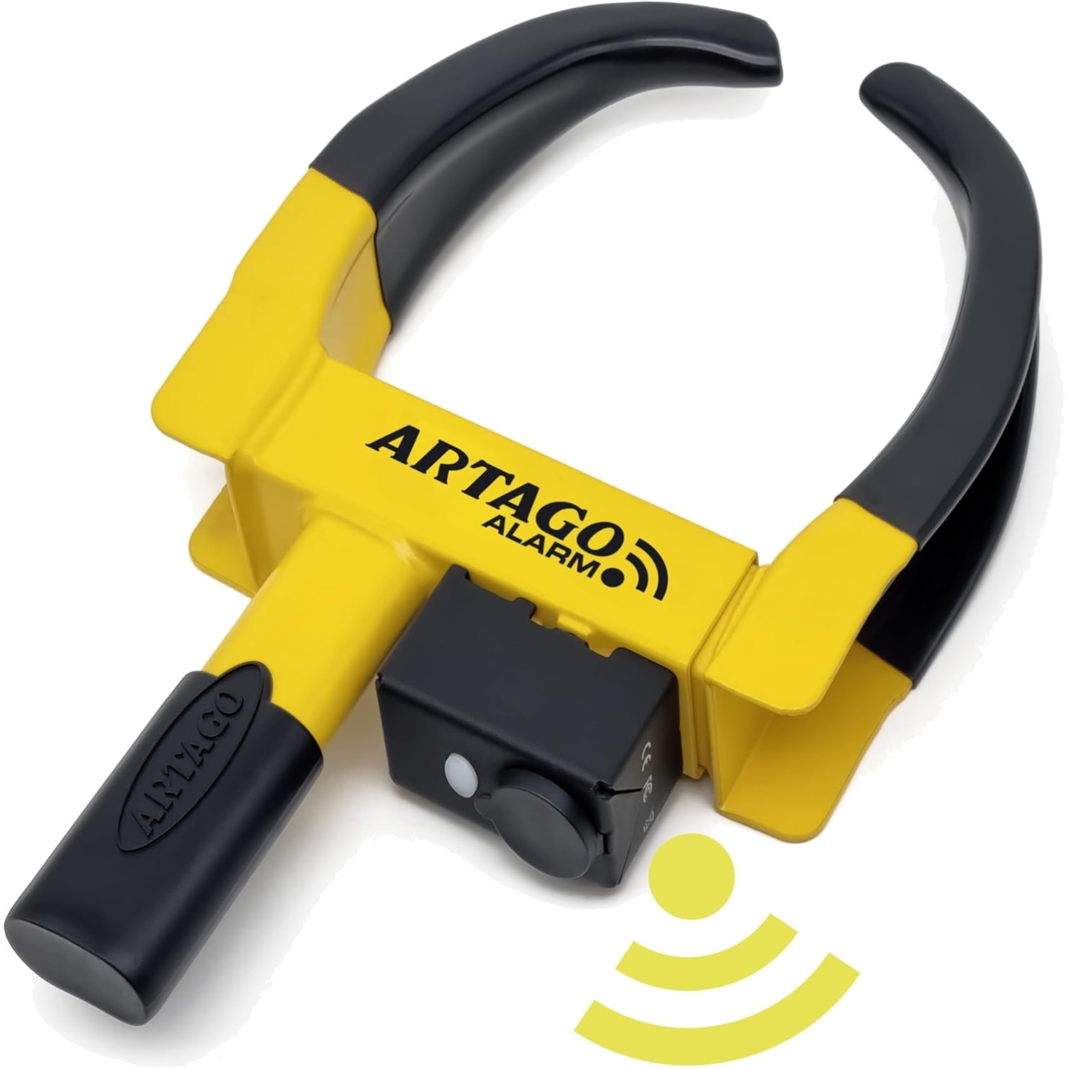 Antivol roue voiture ARTAGO bloque pneu universel alarme LED 120dB