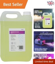 Quick Dispersion Smoke Machine Liquid - 5L Water-Based Fog Juice for Events