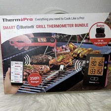 ThermoPro Smart Bluetooth Grill Thermometer Bundle Smart Bluetooth NEW 