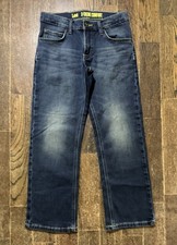 Lee Jeans Boys Size 10 Regular W25xL23 X-treme Comfort Adjustable Waist Blue