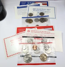 2003 P & D US Mint Uncirculated UNC Clad Complete Coin Set #45959Y