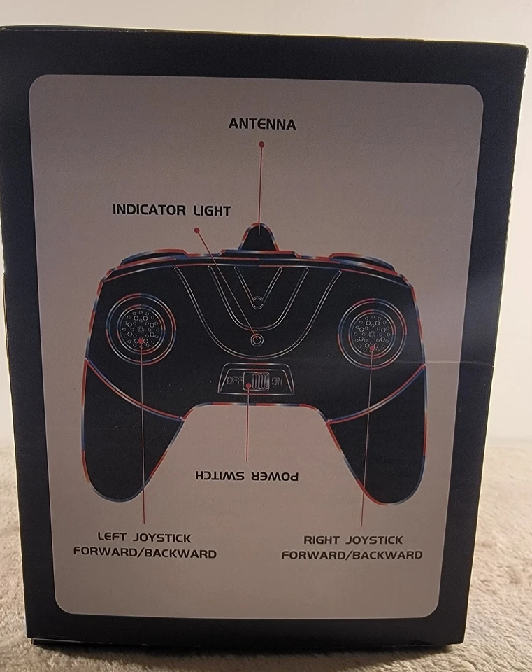 2.4G SplashRover RC Amphibian Stunt Remote Control Vehicle Double Sided Rolling - Image 4 of 4