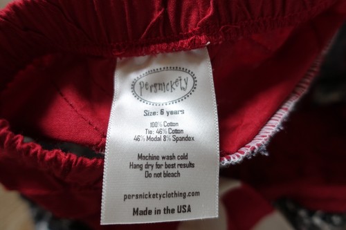 Persnickety Girls Holiday Skirt Size 6 EUC Made in USA! - Picture 5 of 5