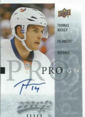 2016-17 Upper Deck MVP Pro Sign #PRO-TH Thomas Hickey - New York Islanders