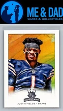 2021 Panini Chronicles #GK-4 Justin Fields Gridiron Kings