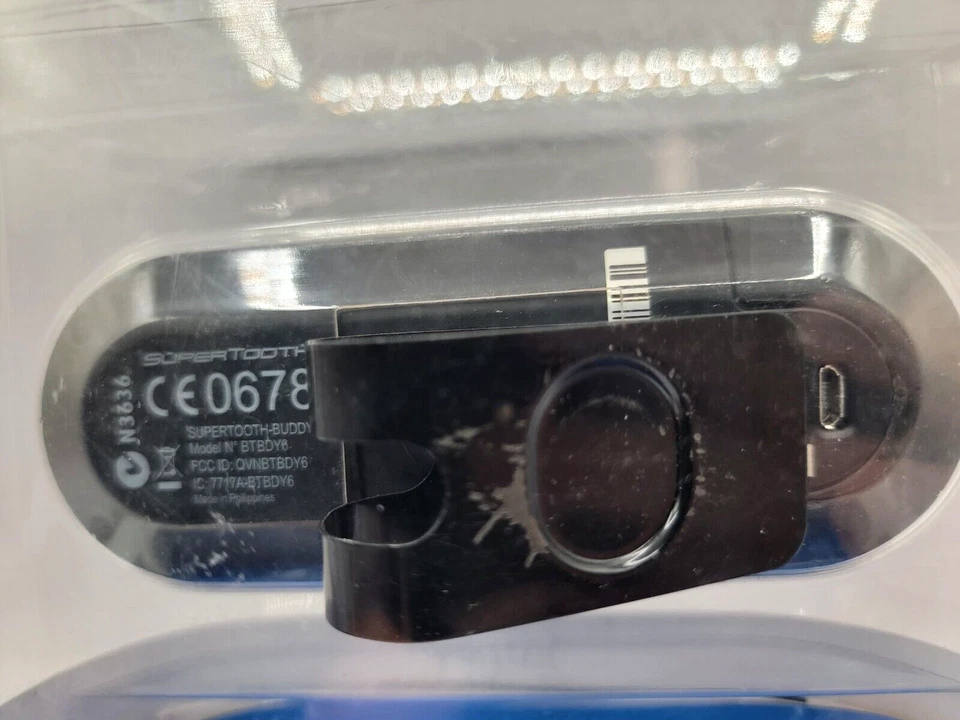 SuperTooth Buddy Handsfree Bluetooth Visor Speaker Car Kit - Black (Read Read) - Image 3 of 4