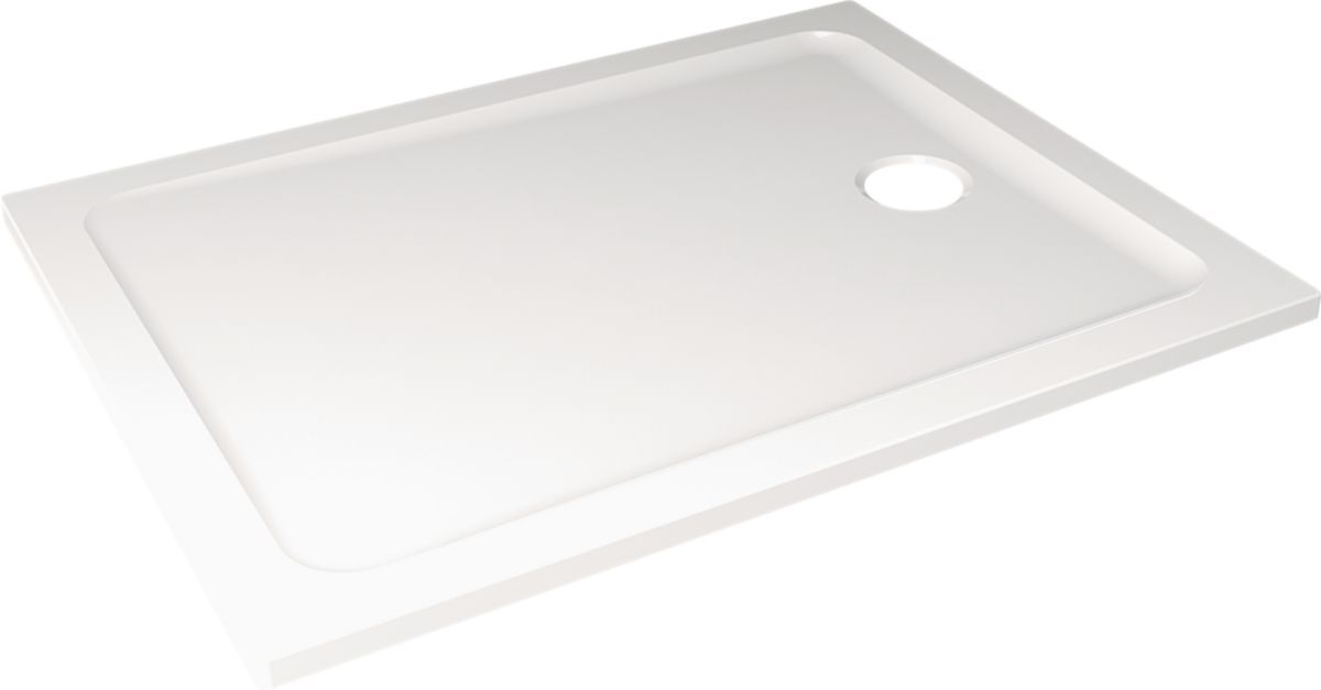 Receveur de douche anti-glisse Kinedo Kinestart 120x80 extra-plat et facile à poser