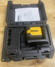 DEWALT DW08802 Red Cross Line Laser Level with Case