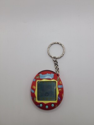 Tamagotchi Connection V2 2004 Red Jellybean Candy Second Edition