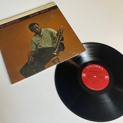 Miles Davis MILESTONES Vinyl LP Record PITMAN Mono RE VG+