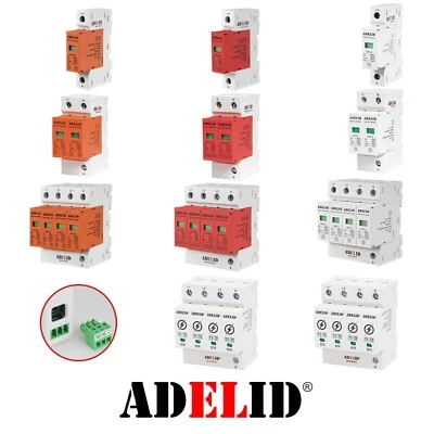 ADELID® Überspannungsschutz Blitzschutz Kombiableiter SPD Überspannungsableiter TN-S TT