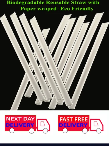 13mm Wide hole Jumbo Bubble Tea Smoothie Drinking Straws 22.5cm long