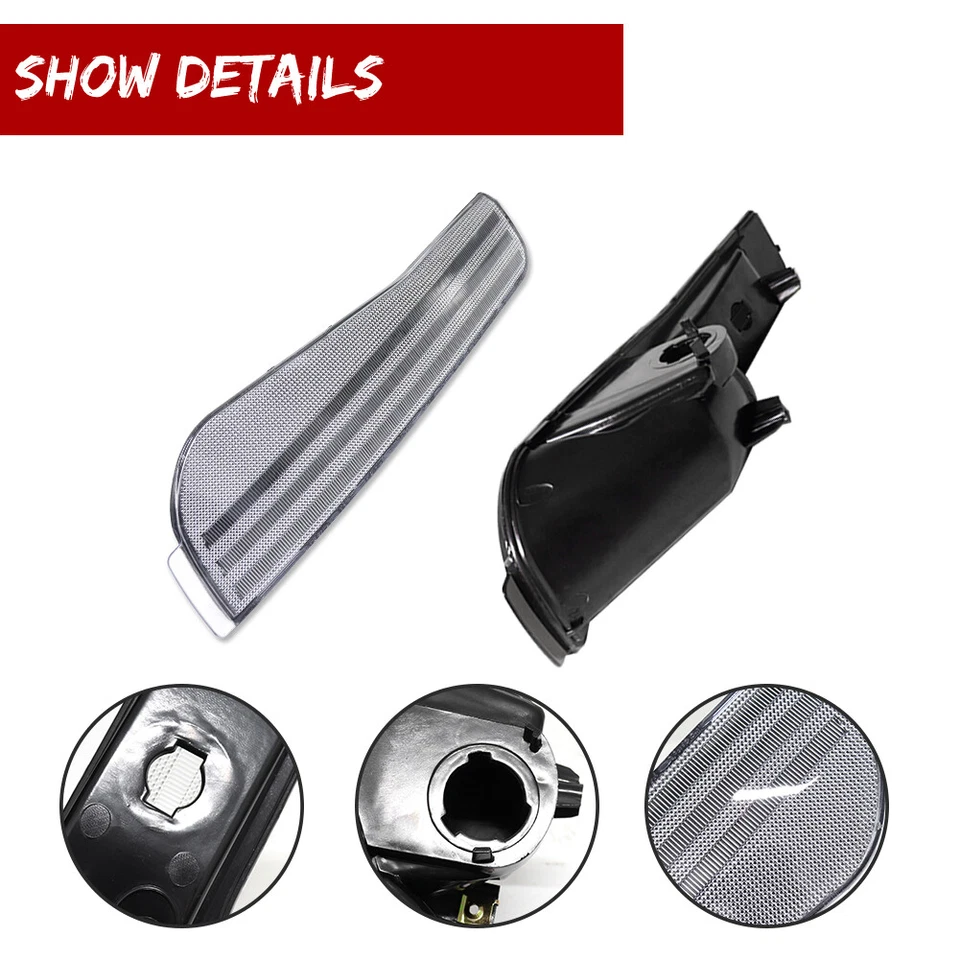 2x Clear Lens Front Bumper Signal Lights For 1993-1997 Pontiac Firebird Trans Am - Image 3 of 4