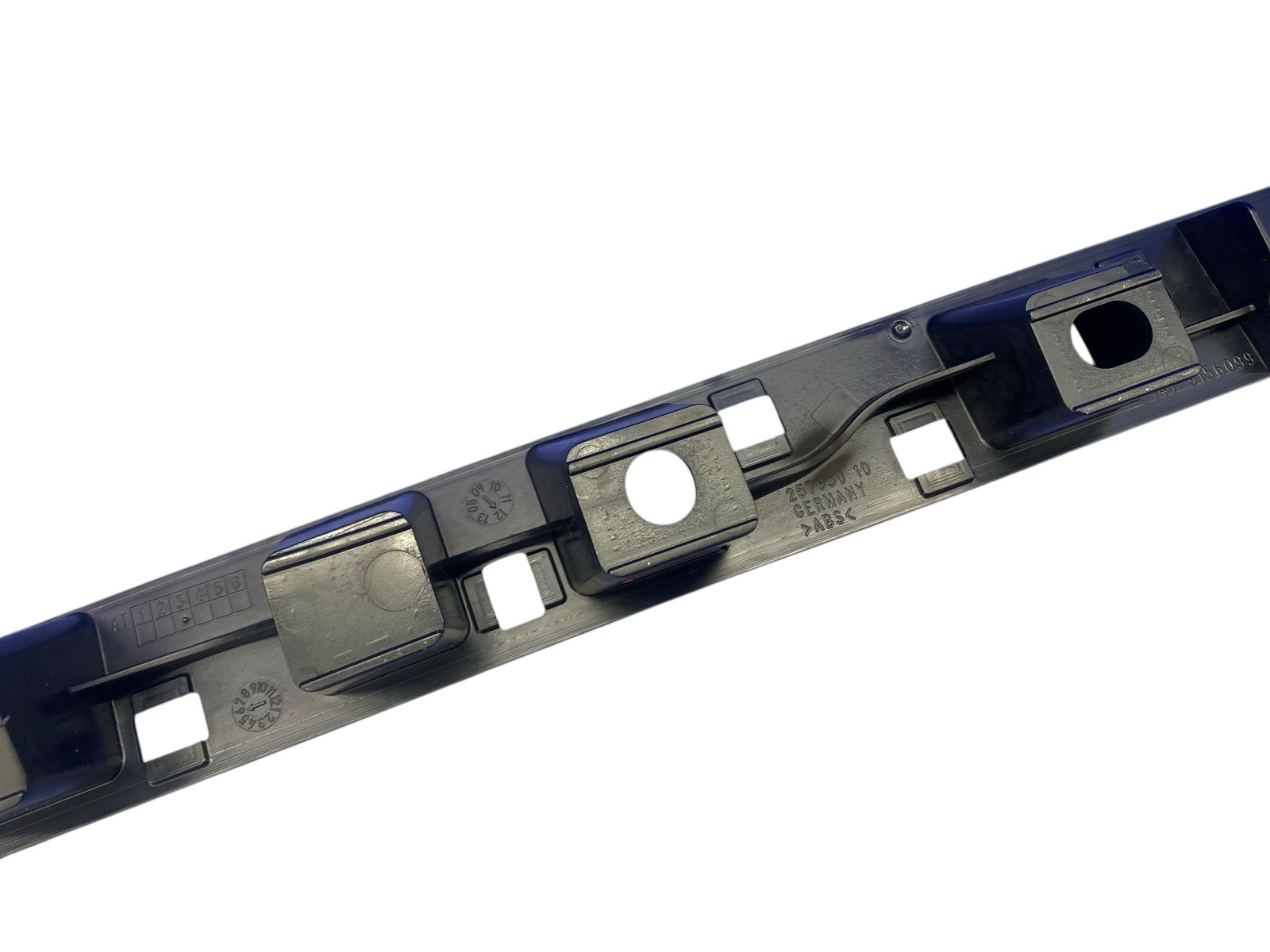 2009-2014 ROLLS ROYCE GHOST REAR LEFT RIGHT DOOR SILL BRACKET COVER SET BLACK