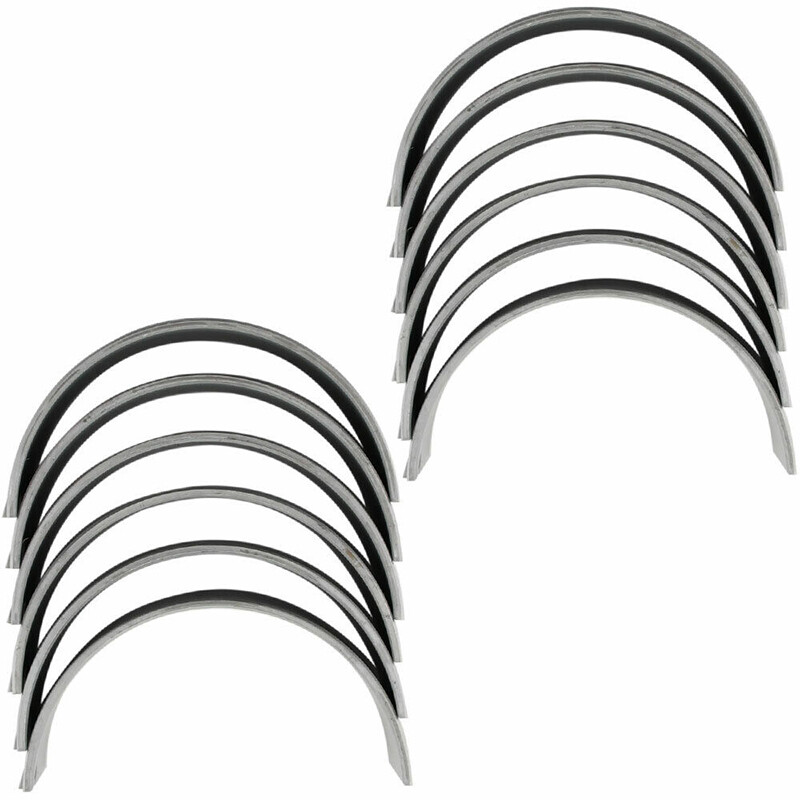 12Pcs 3939859 For Cummins Con Rod + Main Bearing Set STD For Dodge 