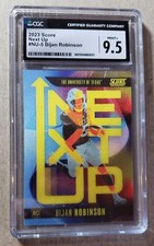 2023 Panini Score Next Up Bijan Robinson RC CGC 9.5 Texas Rookie #NU-5 SSP