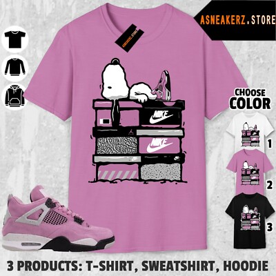 T-shirt Pour Assortir Aux Jordan 4 Rare Air 2025 – Marque Gildan 5000, Coton, Toutes Tailles/couleurs, Neuf étiqueté