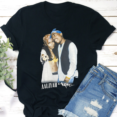 Tupac graphic T-Shirt Unisex Men Women 