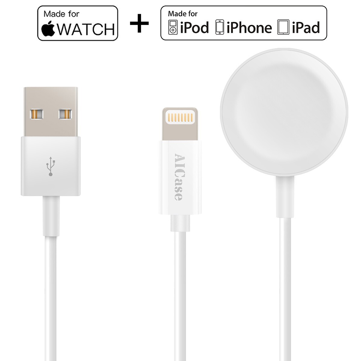 For iPhone Apple Watch Series 10 SE Ultra Magnetic Wireless