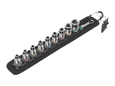 Wera Belt A 1 Socket set 1/4" Metrico 9 testina/e 05003880001