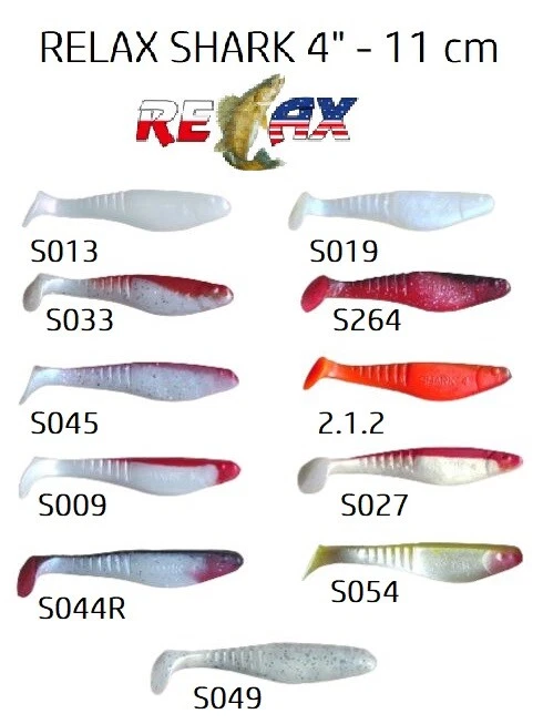 2x Relax Shark 4" | Natürlicher Lauf für Zander, Hecht, Dorsch & große Barsche - Bild 4 von 4