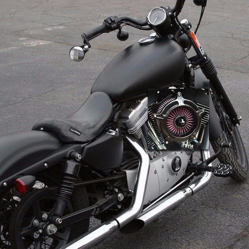 Air Cleaner Intake Filter Kit For Harley Sportster XL 883 1200 Custom 1991-2023 - Bild 8 von 12
