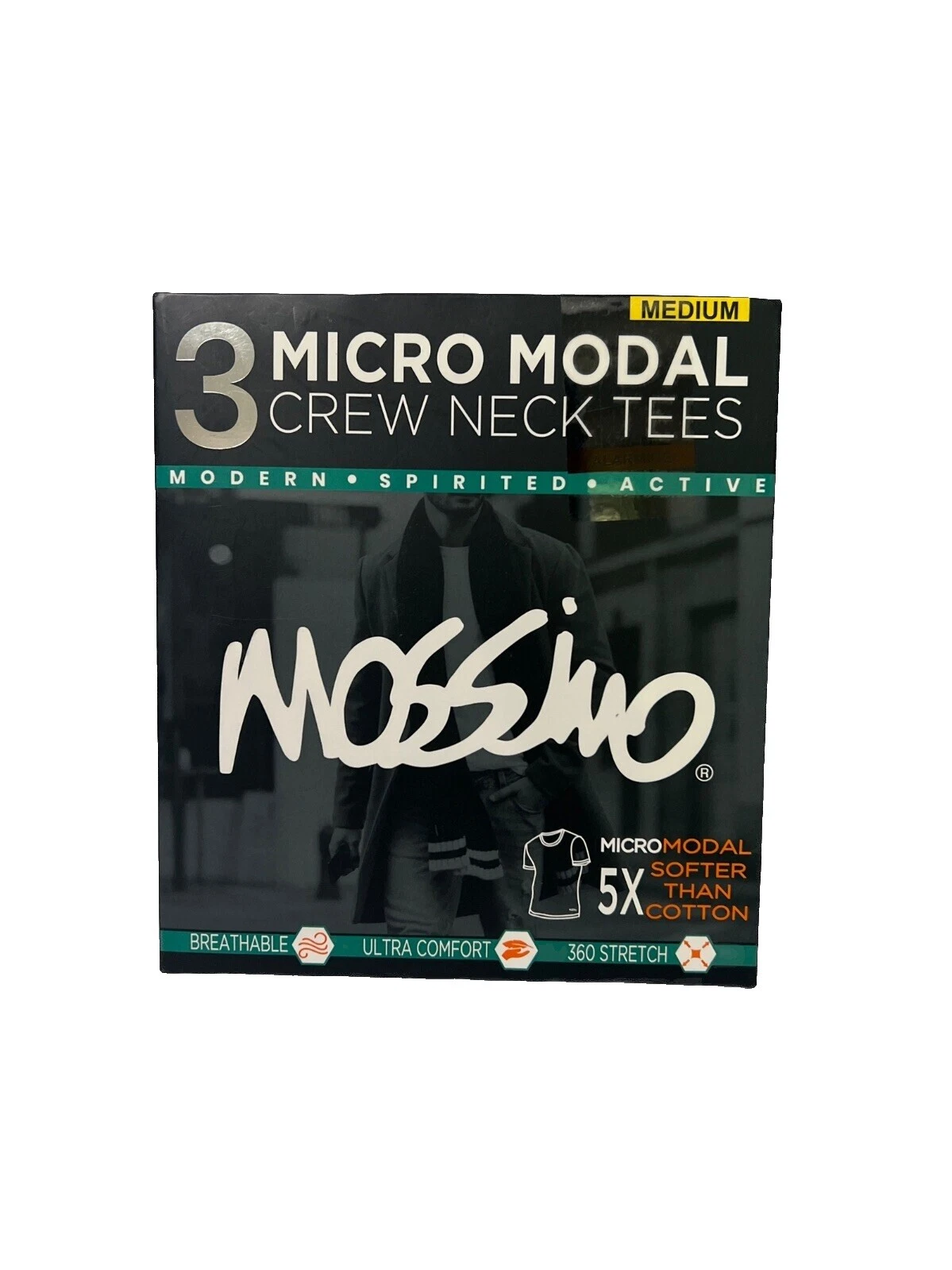 Mossimo Negro Camisetas para Hombres