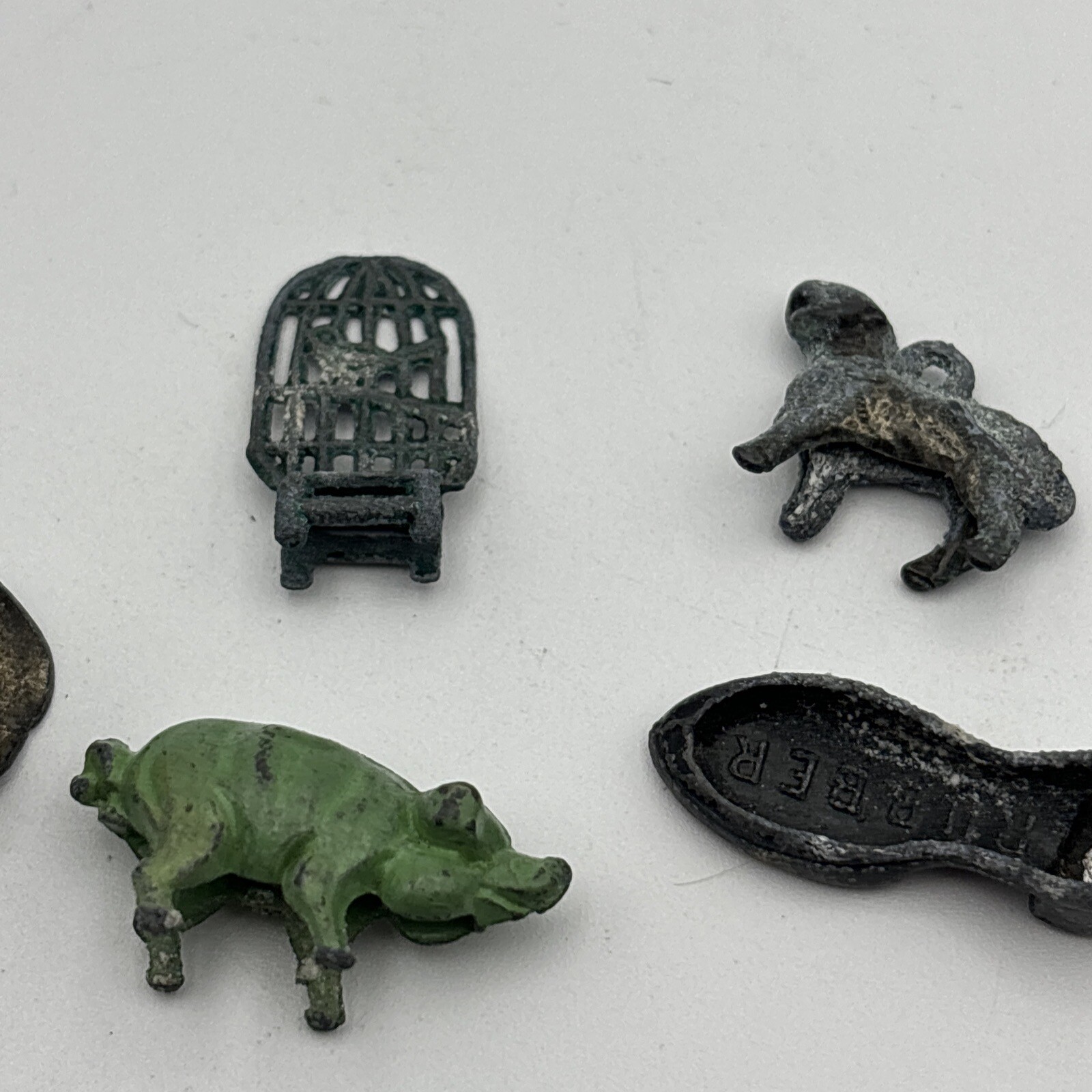 35 Antique Vintage METAL Cracker Jack Gumball Prize Toy Charms Lot eBay