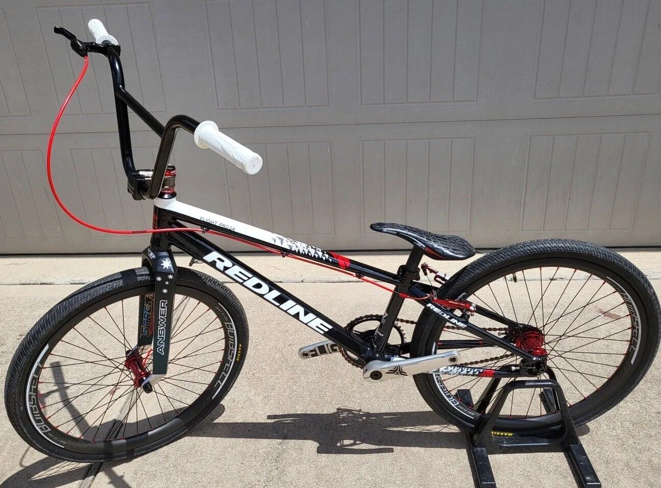 New 2014 Custom Redline Flight Cruiser 24” BMX, Race Bike Black