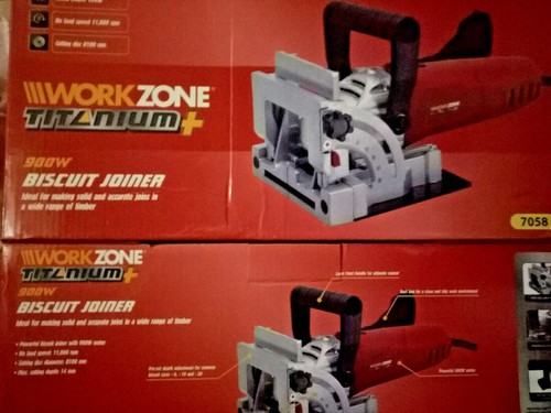 WORKZONE TITLNIUM 900W BISCUIT JOINER 