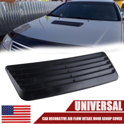 1 Pair Hood Air Vent Trim Cover For Ford Mustang 2015 2016 2017 Air - View #2