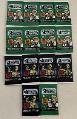 Star Wars: Heritage Karten 14 x ungeöffnete Packungen - Trading Card von Topps 2004