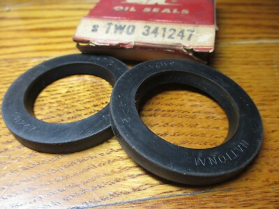 1958 59 60 61 62 + RAMBLER  REBEL & CLASSIC V8 + Rear Wheel Outer Seals + NOS