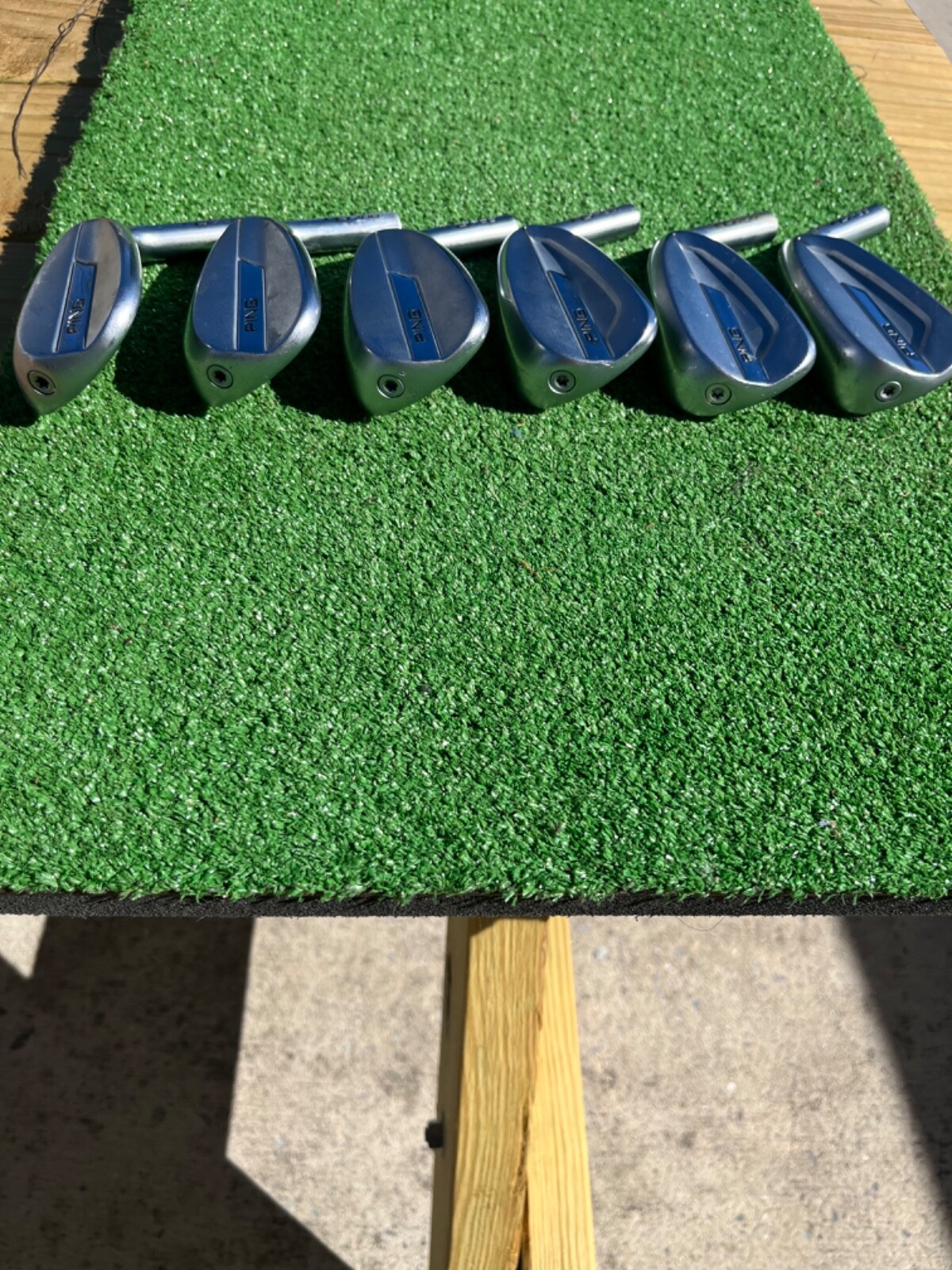 ping g700 iron set heads only eBay