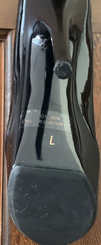 JANTE BLACK PLATFORM STILETTO Patent Leather HEELS B1848 STRIPPER DANCER Size 7 - Picture 8 of 24