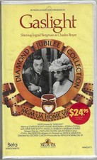 Gaslight Beta Tape New and Sealed Ingrid Bergman, Charles Boyer