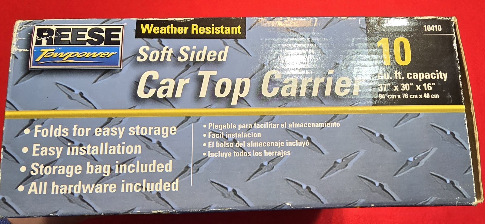 Soft Sided Car Top Carrier eBay