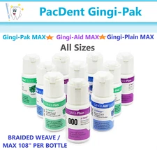 Gingi-Pak MAX Z-Twist # 00, Gingi-Plain MAX Z-Twist, Gingi-Aid MAX Z-Twist, Etc,