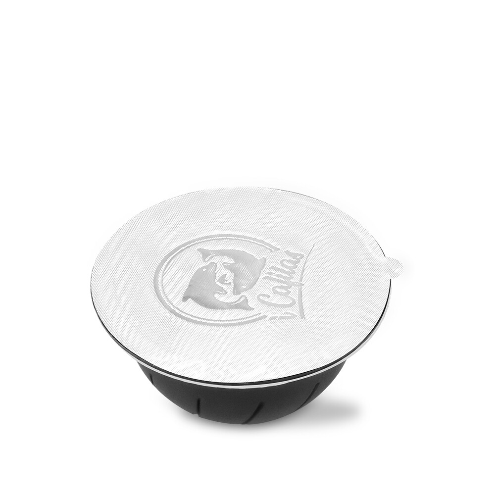 100x Espresso Lid Sticker Foil Seal Aluminum For Nespresso Vertuo