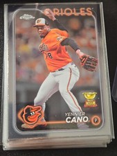 2024 topps chrome 130 yennier cano gold cup