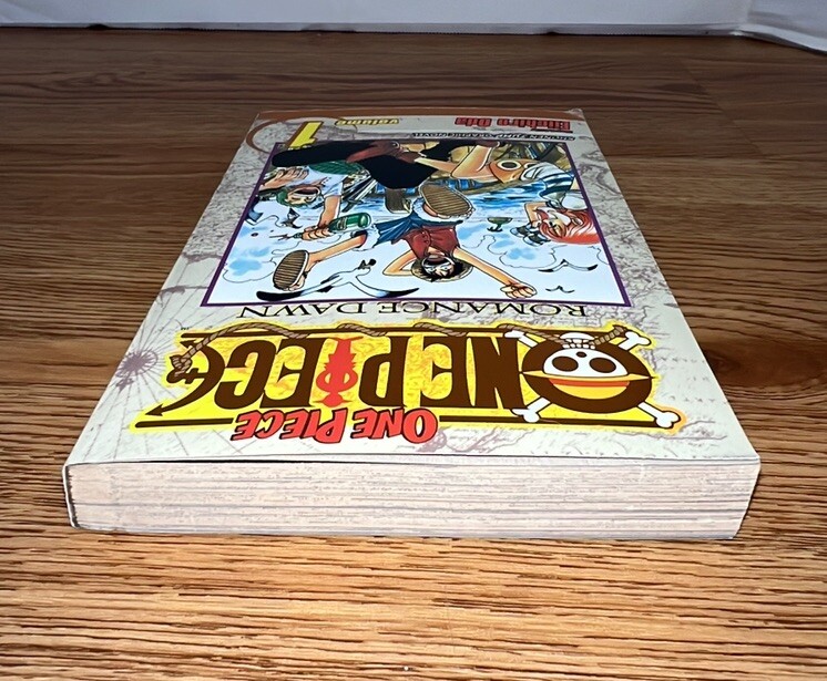 One Piece Volume 1 English Romance Dawn Gold Foil Cover Edition