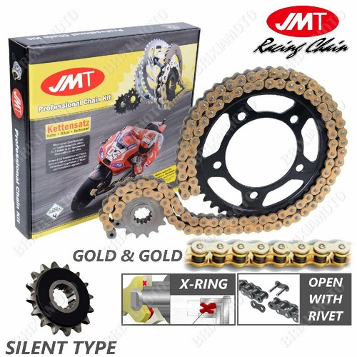 Kit Chaîne De Transmission Silencieux JMT 525x215-48Gor Pour Suzuki GSX 650 F 2008-2016 - Neuf