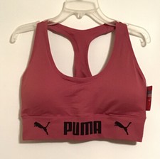 Puma Drycell Low Support Seamless Rose Stretch Sport Bra Womens Plus Size 2X