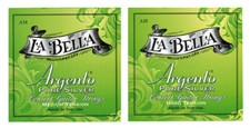 La Bella Argento pure silver - Nylonsaiten f�...