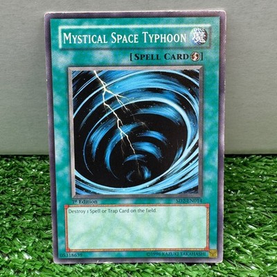 Mystical Space Typhoon SD2-EN014 1st Edition Structure Deck: Zombie Madness LP