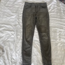 Girls Jeans Size Year 11-12 Ash Grey Slim Fit  denim & Co