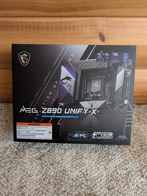 MSI MEG Z890 UNIFY-X Intel LGA 1851 ATX DDR5 Desktop Motherboard Gaming LGA-1851