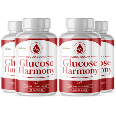 Glucose Harmony-Blood Support- 4 Bottles- 240 Capsules